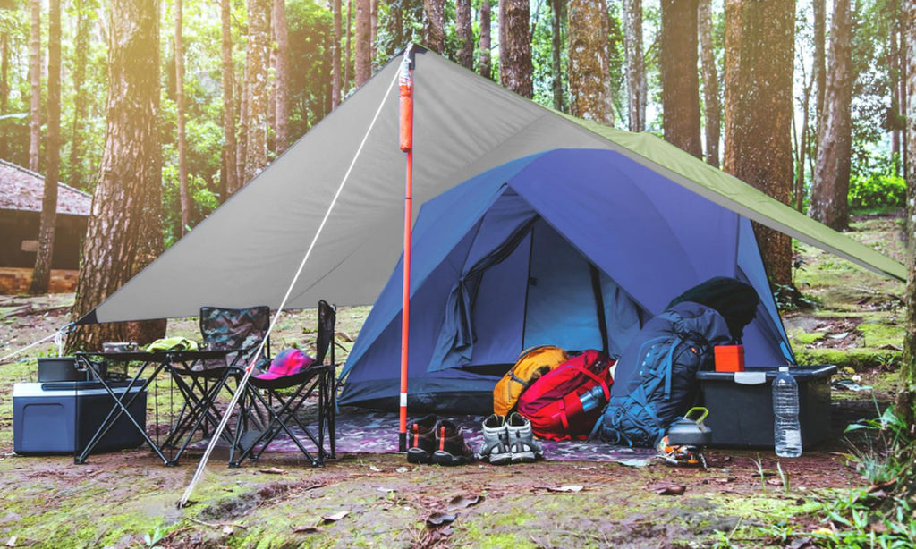 Waterproof Camping Tarp Shelter – Lightweight Rain & Sun Cover
