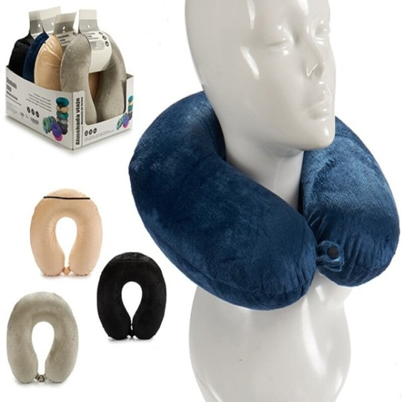 Memory Foam Travel Neck Pillow – Sleep Better on Every Journey