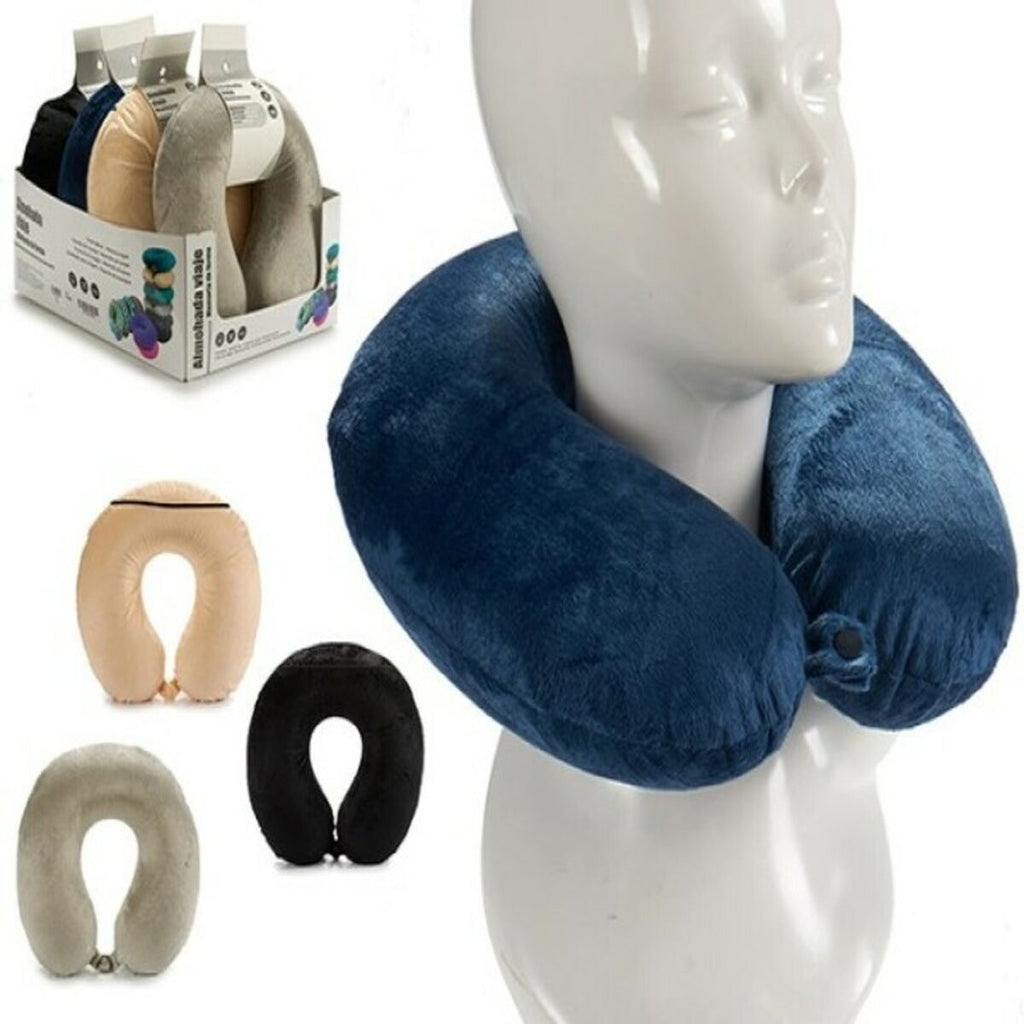 Memory Foam Travel Neck Pillow – Sleep Better on Every Journey