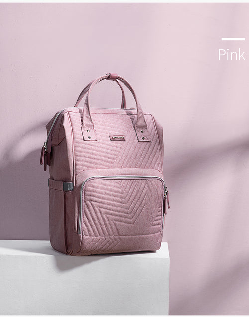 Modern Quilted Nappy Bag Backpack – Stylish Baby Bag for Mums