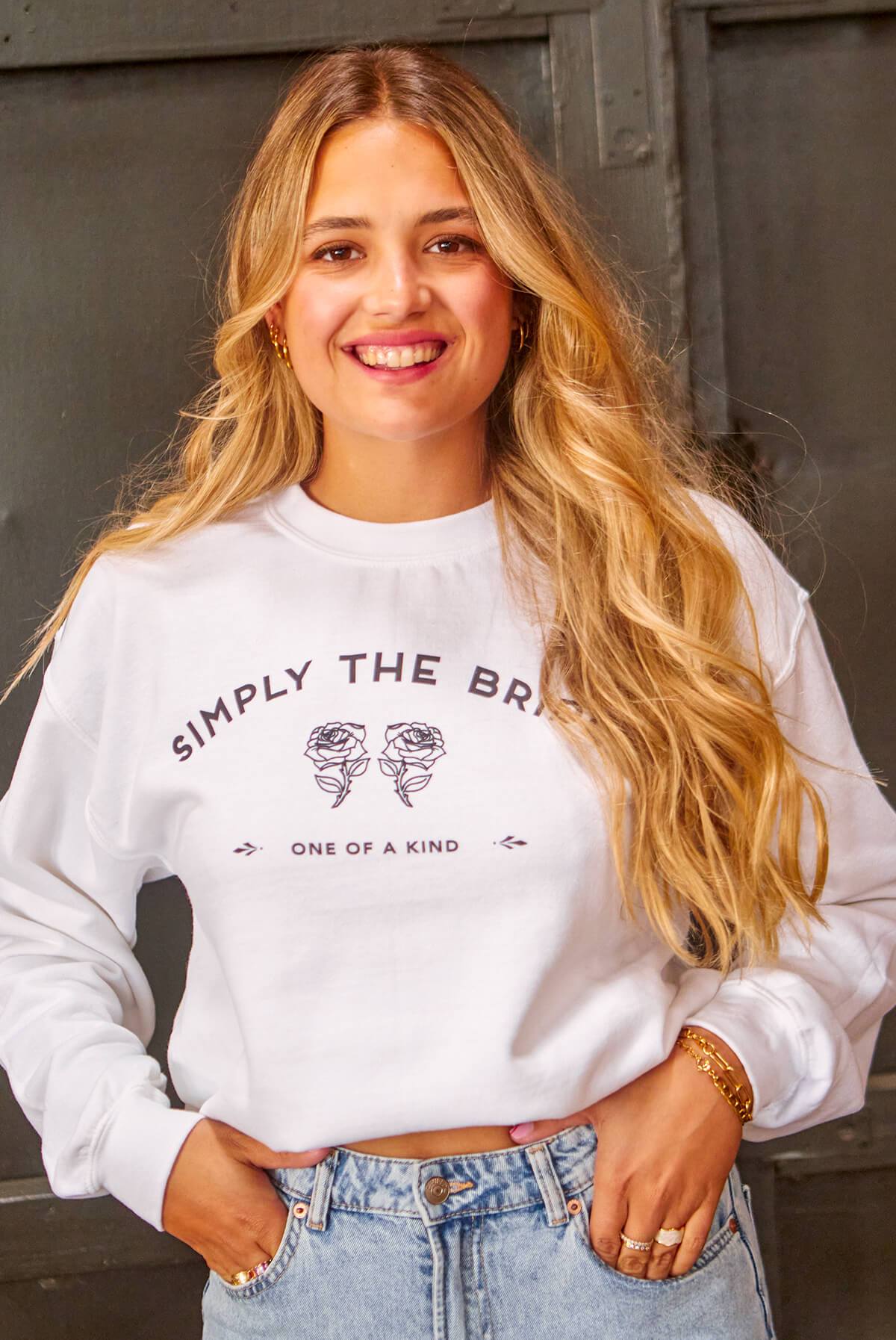Simply the Bride & Simply the Best – Matching Bachelorette Sweatshirts