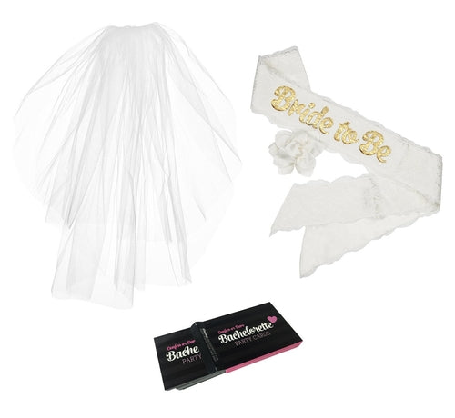 Bride To Be Lace & Satin Bachelorette Sash – Luxury Hen Party Accessory