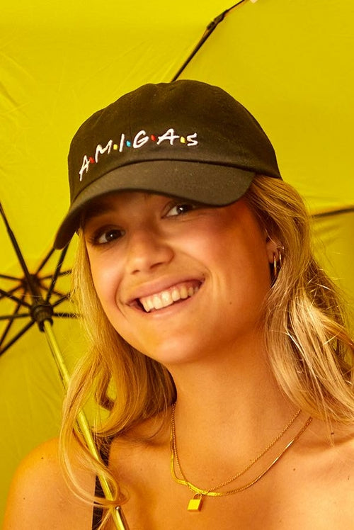 Bride & Amigas Bachelorette Party Hats – FRIENDS-Inspired Hen Party Caps