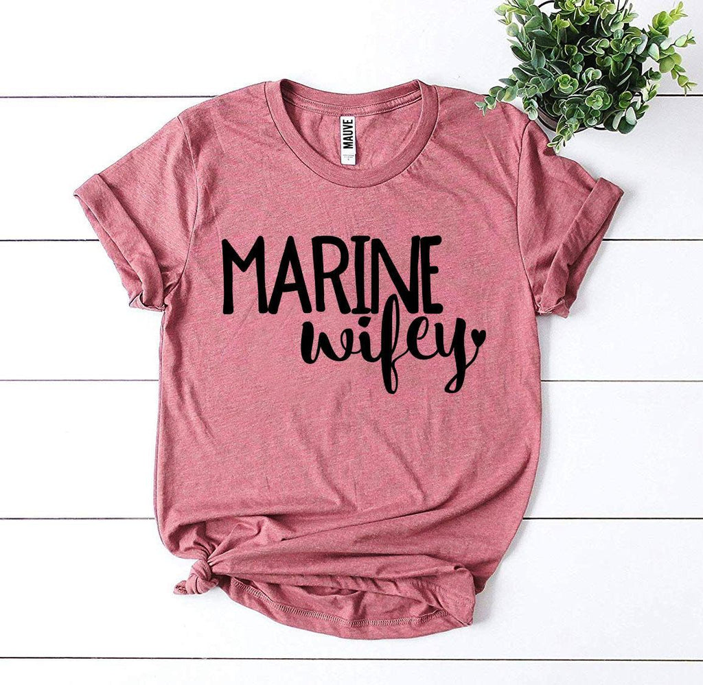 Marine Wifey T-Shirt – Military Wife Pride Tee