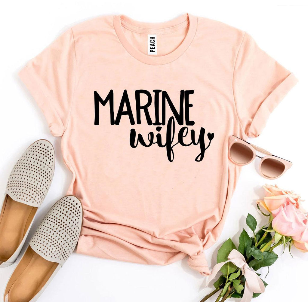Marine Wifey T-Shirt – Military Wife Pride Tee