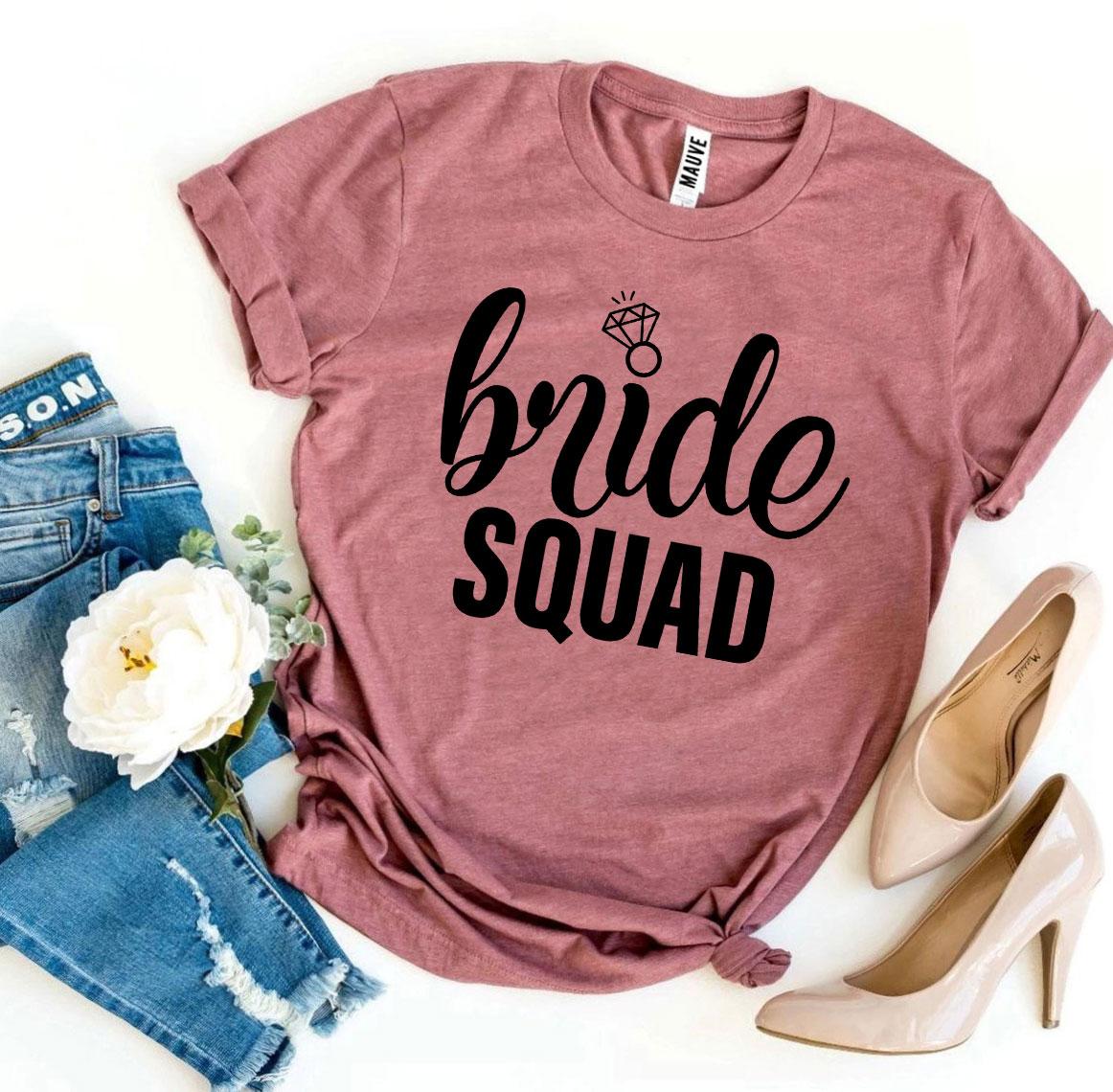 Bride Squad T-Shirt – Matching Bachelorette Party Tees