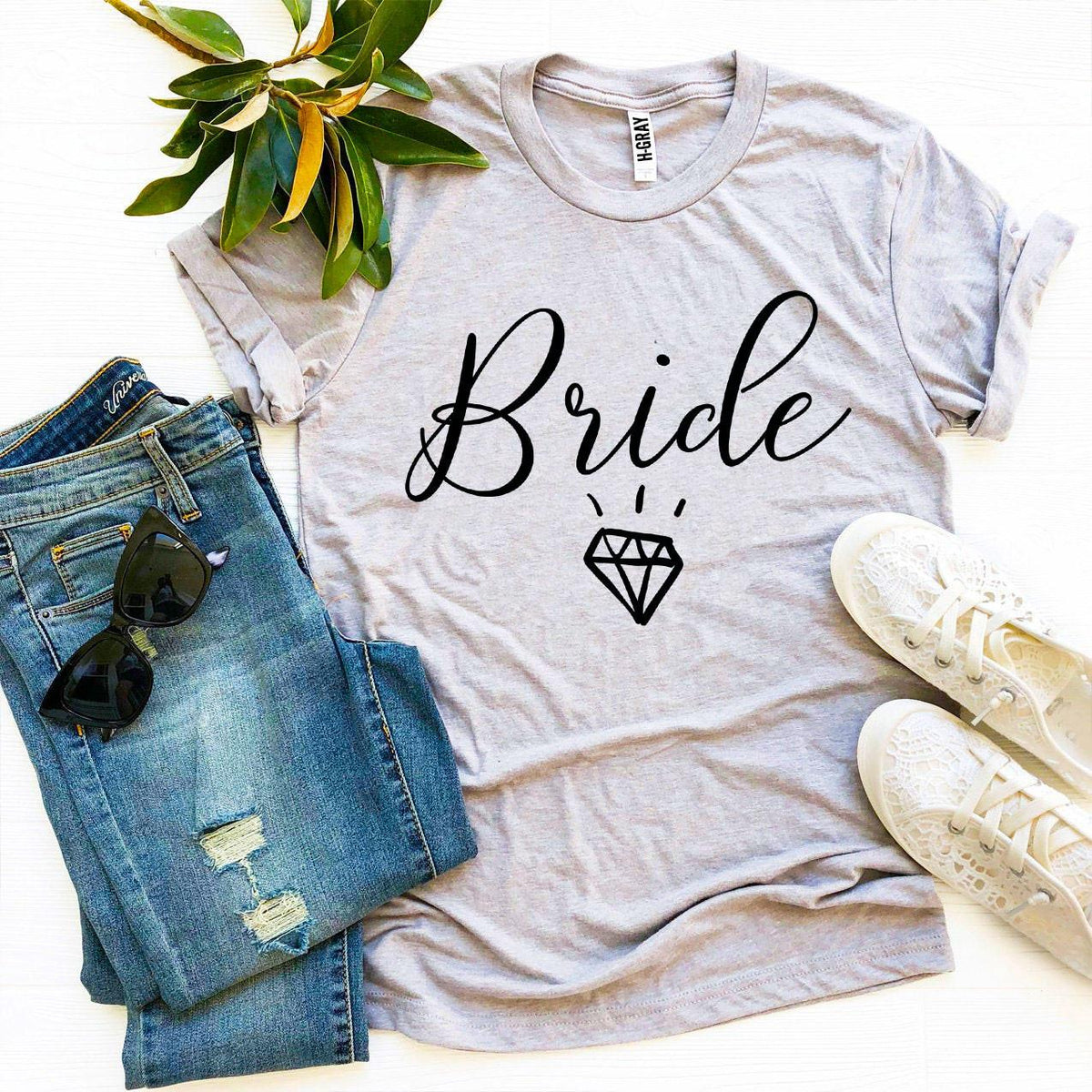 Bride T-Shirt – Bachelorette & Honeymoon Essential (Style 2)