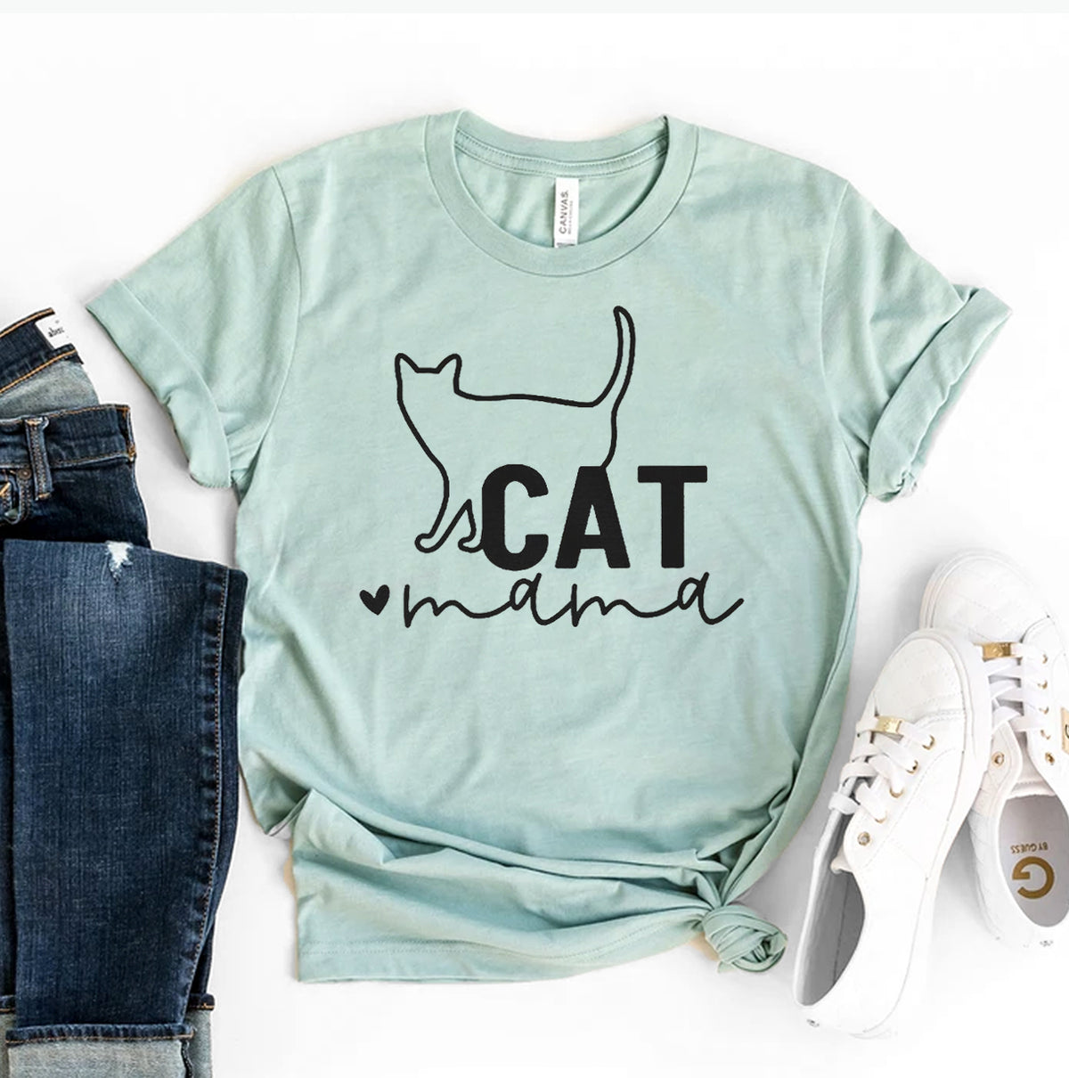 Cat Mama – Cat Lover T-Shirt | Gift for Cat Mums