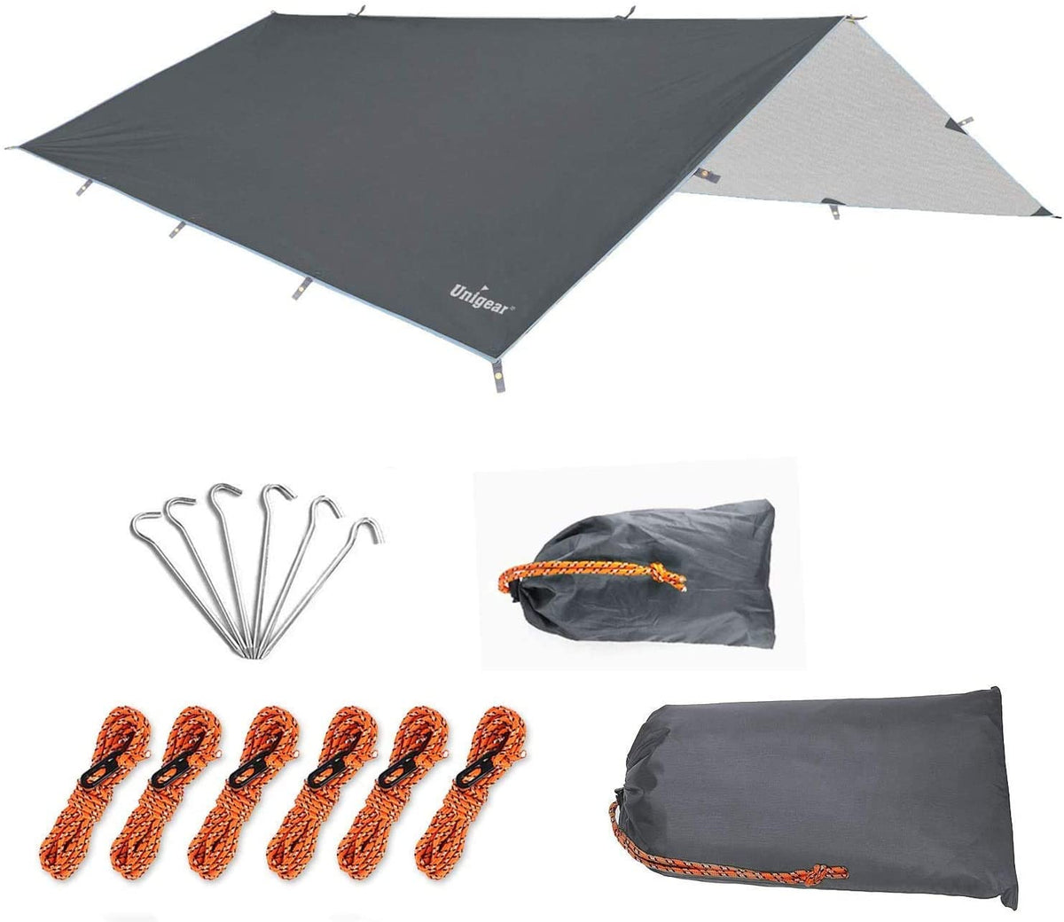 Waterproof Camping Tarp Shelter – Lightweight Rain & Sun Cover