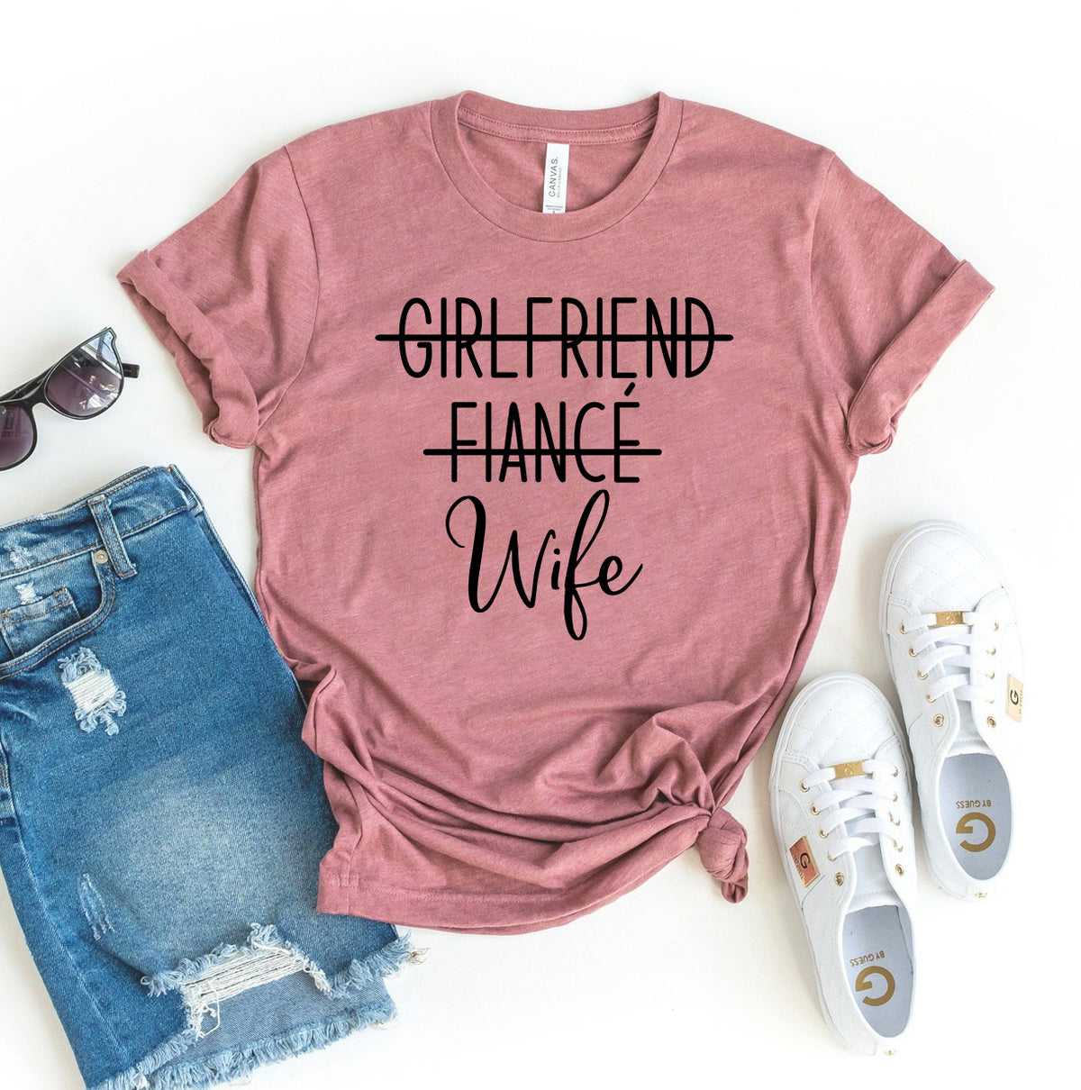 Girlfriend Fiancée Wife T-Shirt – Engagement & Wedding Tee