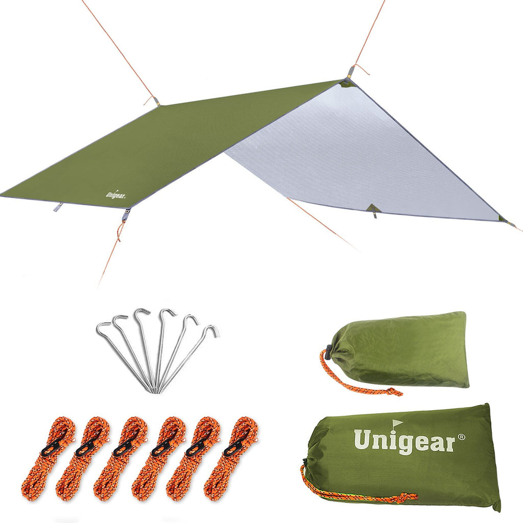 Waterproof Camping Tarp Shelter – Lightweight Rain & Sun Cover