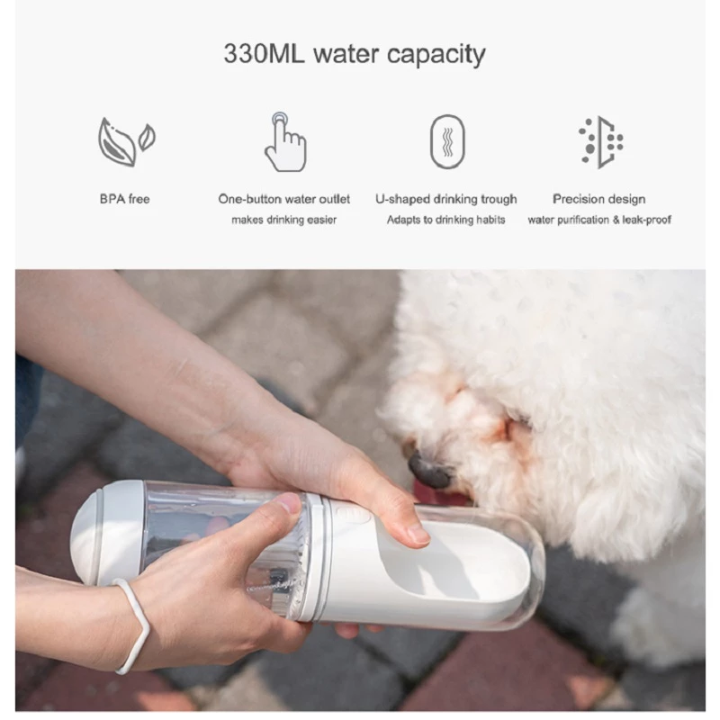 Portable Pet Water Bottle – On-the-Go Drinking Dispenser for Dogs & Cats