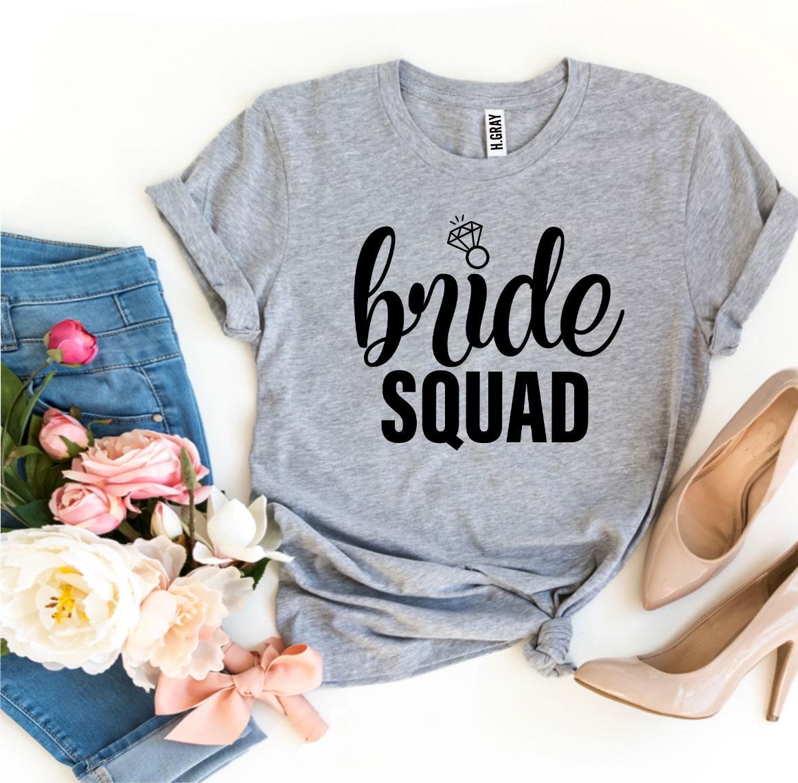 Bride Squad T-Shirt – Matching Bachelorette Party Tees