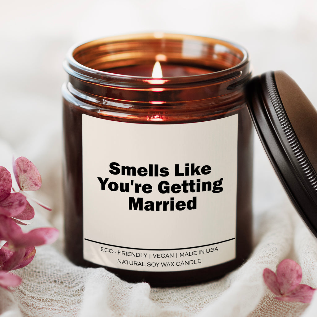 Smells Like You're Getting Married Candle – Luxury Wedding Gift Candle