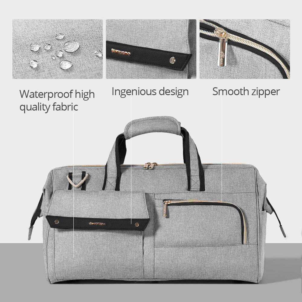 3-in-1 Weekender Travel Bag – Large Capacity Family Travel Bag