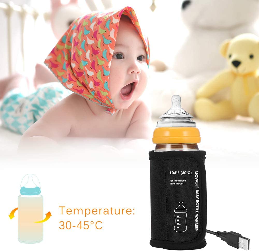 USB Baby Bottle Warmer – Portable Car & Travel Milk Warmer