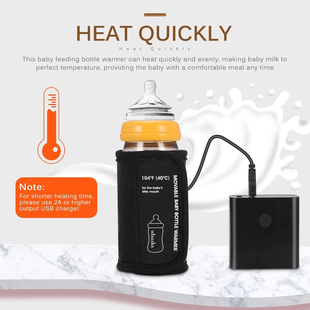 USB Baby Bottle Warmer – Portable Car & Travel Milk Warmer