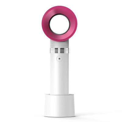 Portable Rechargeable Bladeless Fan – USB Mini Desk & Travel Fan