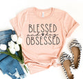 Blessed And Dog Obsessed – Dog Lover T-Shirt