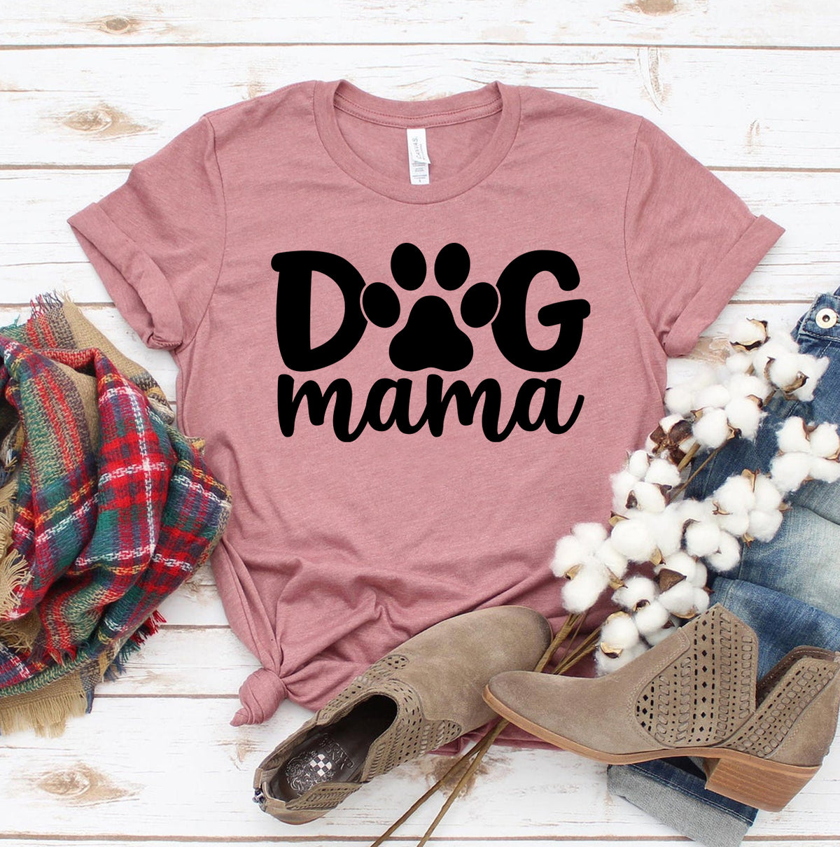 Dog Mama – Dog Mum T-Shirt | Gift for Dog Lovers