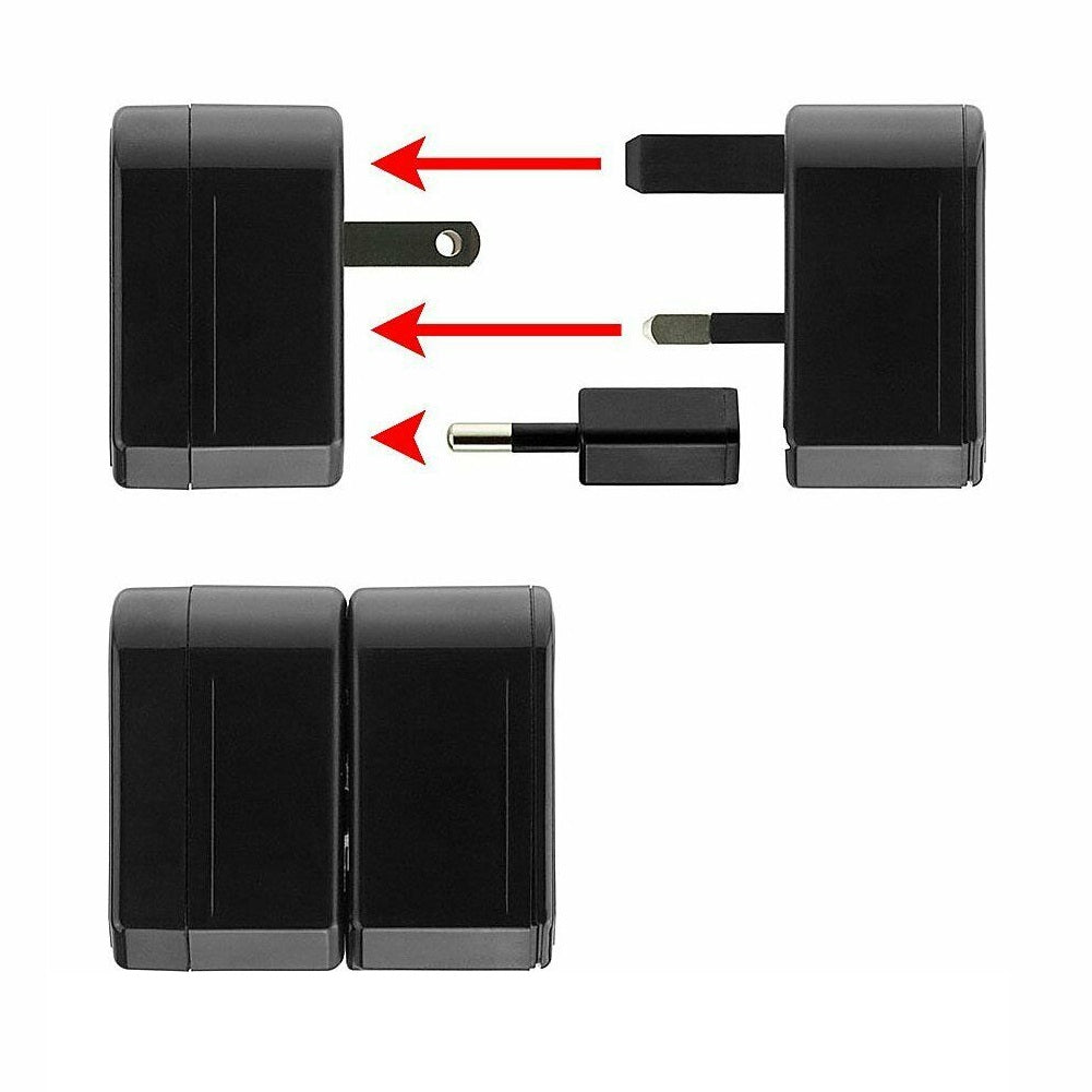Universal Travel Plug Adapter – Works in 150+ Countries