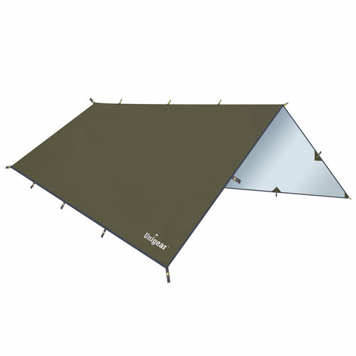 Waterproof Camping Tarp Shelter – Lightweight Rain & Sun Cover