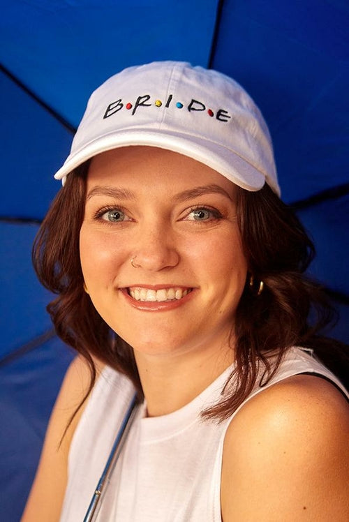 Bride & Amigas Bachelorette Party Hats – FRIENDS-Inspired Hen Party Caps